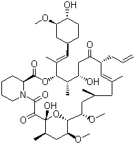 Tacrolimus, CAS #: 104987-11-3