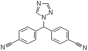 Letrozole, 4,4'-(1H-1,2,4-Triazol-1-ylmethylene)bisbenzonitrile, CAS #: 112809-51-5