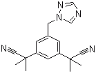 Anastrozole, Tetramethyl-5-(1H-1,2,4-triazol-1ylmethyl) 1,3-benzenediacetionitrile, CAS #: 120511-73-1