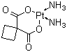 Carboplatin, 1,1-Cyclobutanedicarboxylatodiammineplatinum (II), Paraplatin, cis-Diamine(1,1-cyclobutanedicarboxylato)platinum(II), CAS #: 41575-94-4